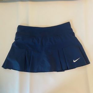Navy Nike tennis skort